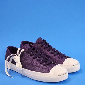 Converse Jack Purcell x Pop Trading Company Grand Purple Sneakers 169006C NWT